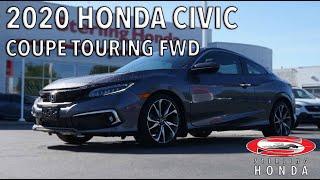 2020 Honda Civic Coupe TOURING: Features & Walk-around (Sterling Honda)