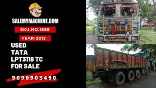 USED TRUCK FOR SALE l USED TATA LPT 3118 TC, 12 WHEELER TRUCK  FOR SALE l SALEMYMACHINE