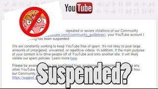 IHE Channel Suspended For Violating Youtube's Terms Of Service?!