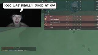 Sinatraa says xQc was Not The Greatest Overwatch Player of All Time