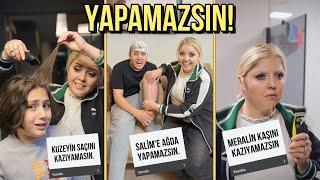 KUZEYİN SAÇINI KAZIYAMAZSIN !! (YAPAMAZSIN) CHALLENGE