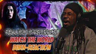 !!!!! | Falling In Reverse - "Watch The World Burn"-REACTION| REACT W/H8TFUL!!