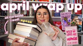 everything i read in april ‍️ new releases, favorite books, and some flops!