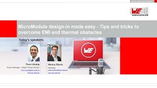 Würth Elektronik Webinar: MicroModule design-in made easy - Tips and tricks