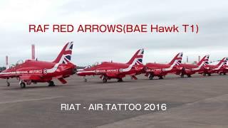 RAF RED ARROWS 2016 RIAT レッドアローズアクロバット飛行