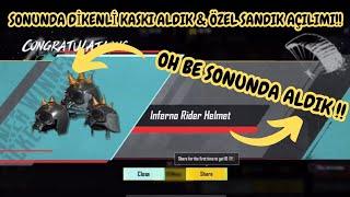 DİKENLİ KASK VE CEHENNEM ATEŞİ AKM ALDIM !! 20.000 UC'LİK ÖZEL SANDIK AÇILIMI  PUBG MOBİL