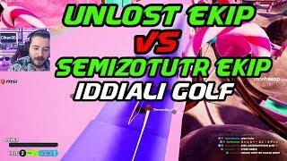 UNLOST EKİP VS SEMİZOTUTR EKİP İDDİALI GOLF TURNUVASI (10.02.2018)