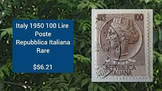 65 Rare And Valuable Italian stamps Value | Italy Stamps Value