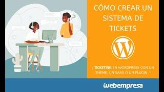 Como crear un sistema de tickets para soporte en WordPress - Plugin WP Ticket