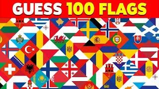  Guess the Country by the Flag Quiz  | Can You Guess 100 Flags?