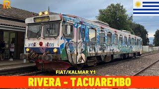 Cab Ride Rivera - Tacuarembó (Pintado – Rivera Railway - Uruguay) train driver's view 4K