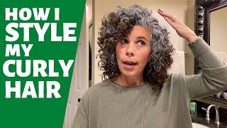 HOW I STYLE MY CURLY HAIR ~ WET TO DRY INCLUDING PRODUCTS ~ TWIST METHOD FOR CURLY HAIR