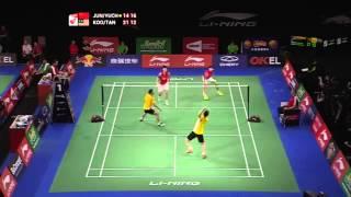 Incredible point by Koo Kien Keat and Tan Boon Heong - Badminton World Championships 2014