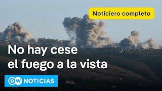  DW Noticias del 4 de octubre: Israel ataca frontera entre Líbano y Siria [Noticiero completo]