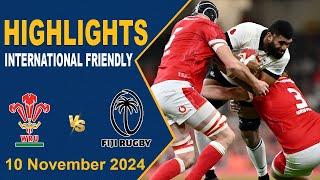 Highlights | Wales vs Fiji | AUTUMN NATIONS SERIES 2024