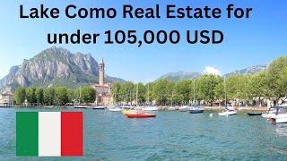 Lake Como Real Estate Italy for under 105,000 USD