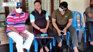 Actor Prashanth pays homage to Ishari Ganesh's mother | Ishari Velan,  Bigboss Varun, Radha Ravi