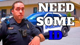 Mad Cops Demand ID Then Try To Stop Public Photography...