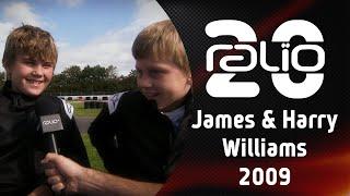 James & Harry Williams yn rasio | Where it all started for British Rally Championship driver!