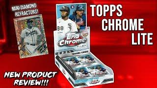  New Product Review!   | 2021 Topps Chrome Lite -  Exclusive Mini Diamond Refractors!!