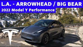 Road Trip: We take our 2022 Tesla Model Y to Lake Arrowhead / Big Bear from Los Angeles