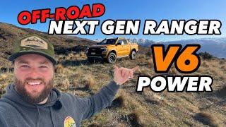 2023 FORD RANGER ! V6 Diesel first drive off-road impressions.