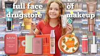 Full Face of Drugstore Makeup | EMILY G