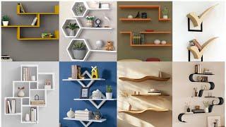 Floating Wall Shelf Designs to Elevate Your Walls| wall shelf ideas|Wall Decor ideas #InteriorDesign