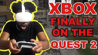 HOW TO PLAY XBOX GAMES ON OCULUS QUEST 2 / NO PC & NO WIRES NEEDED