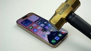 iPhone 16 Pro Hammer & Knife Scratch Test!