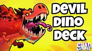 Having Fun With An Old School Devil Dino Deck - Marvel Snap