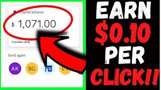 Earn $0.10 Per Click: Get Paid to click on Ads 2024 | Make money clicking ads | Get Paid Per Clicks