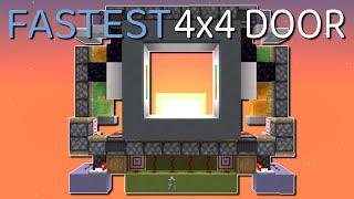 Minecraft: The BEST 4x4 Piston Door! [Easy] [1.16+]