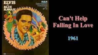 Elvis Presley - Can't Help Falling In Love (Awesome version with Lyrics)