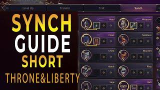 New Synch System Explained Throne and Liberty