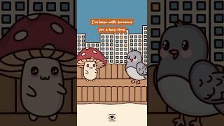 It’s Reality Check Time ️ Mushie & Birdie | Animation Meme | Original Audio: Ingrid Jennison