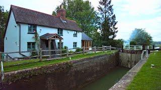 Kennet and Avon Canal Walk to Hungerford, English Countryside 4K