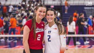 Get to Know The Reilly Sisters | Illinois & Nebraska Volleyball