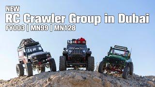 Dubai 4x4 RC Crawlers | Sand Crawling | RC Scale 1/12 | MN128 MN99 MN99s D90 fy003-5a