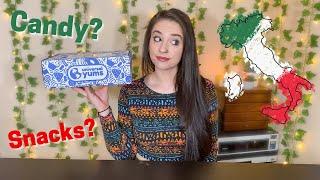 ITALIAN SNACKS & CANDY TASTE TEST | Universal Yums Unboxing & Review