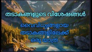 തടാകങ്ങളുടെ വിശേഷങ്ങൾ | A Trip through Lakes | Stevin Sabu