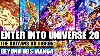 Beyond Dragon Ball Super Enter Into The Legendary Universe! Destroyer Tigron Vs Goku And Vegeta!