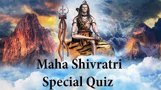 Mahashivratri Special Quiz | Quiz on Lord Shiva | Bhagwan Shankar | The Question Lab