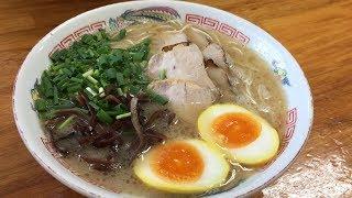 Okinawa Tonkotsu Ramen at Onizo in Nago City in the North of Okinawa