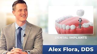 Replacing Missing Teeth with Dental Implants with Woodruff, WI dentist Alex Flora, DDS