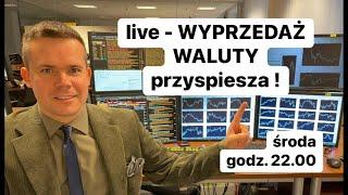 ️Wyprzedaż WALUTY przyspiesza !️