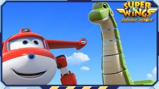 [SUPERWINGS8] Dino-Riffic Day Out | Superwings Electric Heroes | S8 EP16