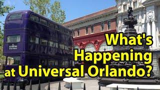 What's Happening at Universal Studios Orlando? | Park Updates & I Try a Dessert For You