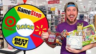 Spin The Wheel & BUY Pokemon Cards in WHATEVER Store It Stops On!