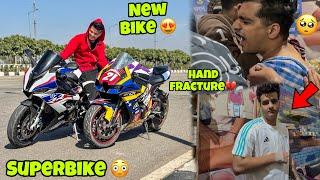 New Bike S1000rr Vs Zx10r || Jannu Ka Shoulder Tut Gya Yeh Kya ho Gya